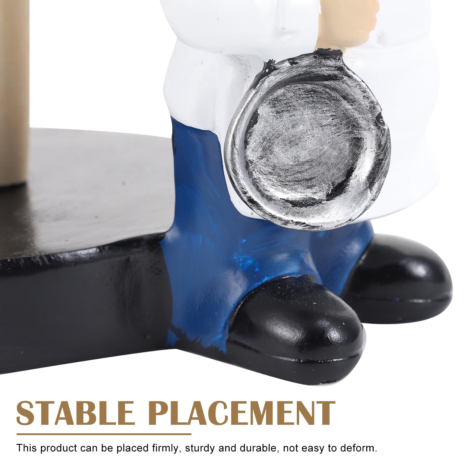 Portarrollos de Papel Higiénico para Cocina Material Sintético, Soporte Fácil de Limpiar y Resistente, Diseño Creativo Adecuado para Mesa o Cocina