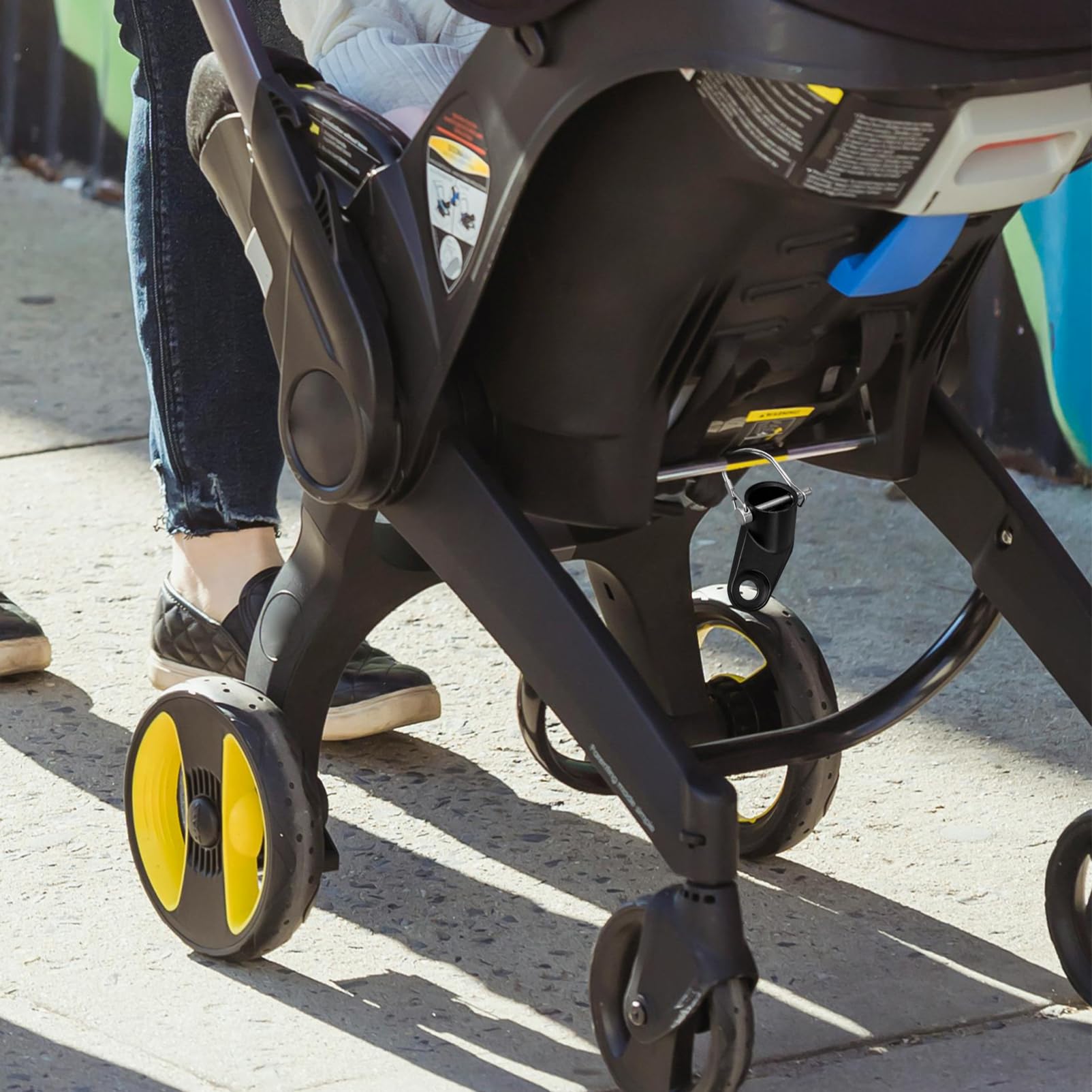 Sosoport Fahrradanhänger Kupplung für Haustier Metallischer Anhängerkopf Sicherer für Fahrräder zu Installieren für Outdoor Aktivitäten mit Familien und Haustieren