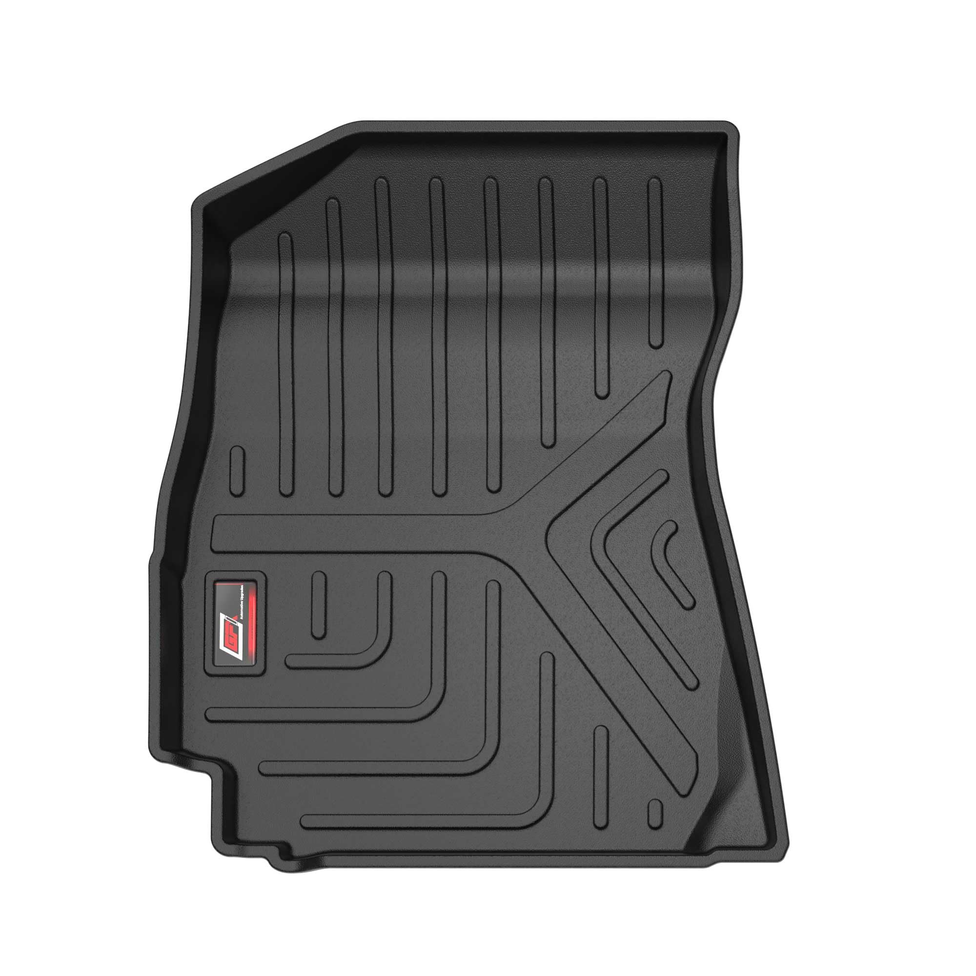 GFX Universal Car Floor Mat Black 3D | Premium Non-Slip Foot Mat Compatible with TATA Curvv EV (Model - 2024) Onward | Anti-Tear, All-Weather, Waterproof & Durable Car Mate for Long-Lasting Protection - Image 4 thumbnail
