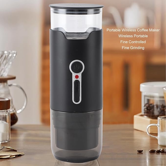 Cafetera Portátil Eléctrica para Cápsulas, Recargable USB-C, 15 Bar miniatura 5