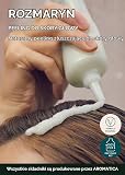 AROMATICA Peeling do skóry głowy z rozmarynem 165g, bez siarczanu, bez silikonu, wegański, środek czyszczący z granulkami soli, rewitalizuje i złuszcza skórę głowy, mikrozłuszczający