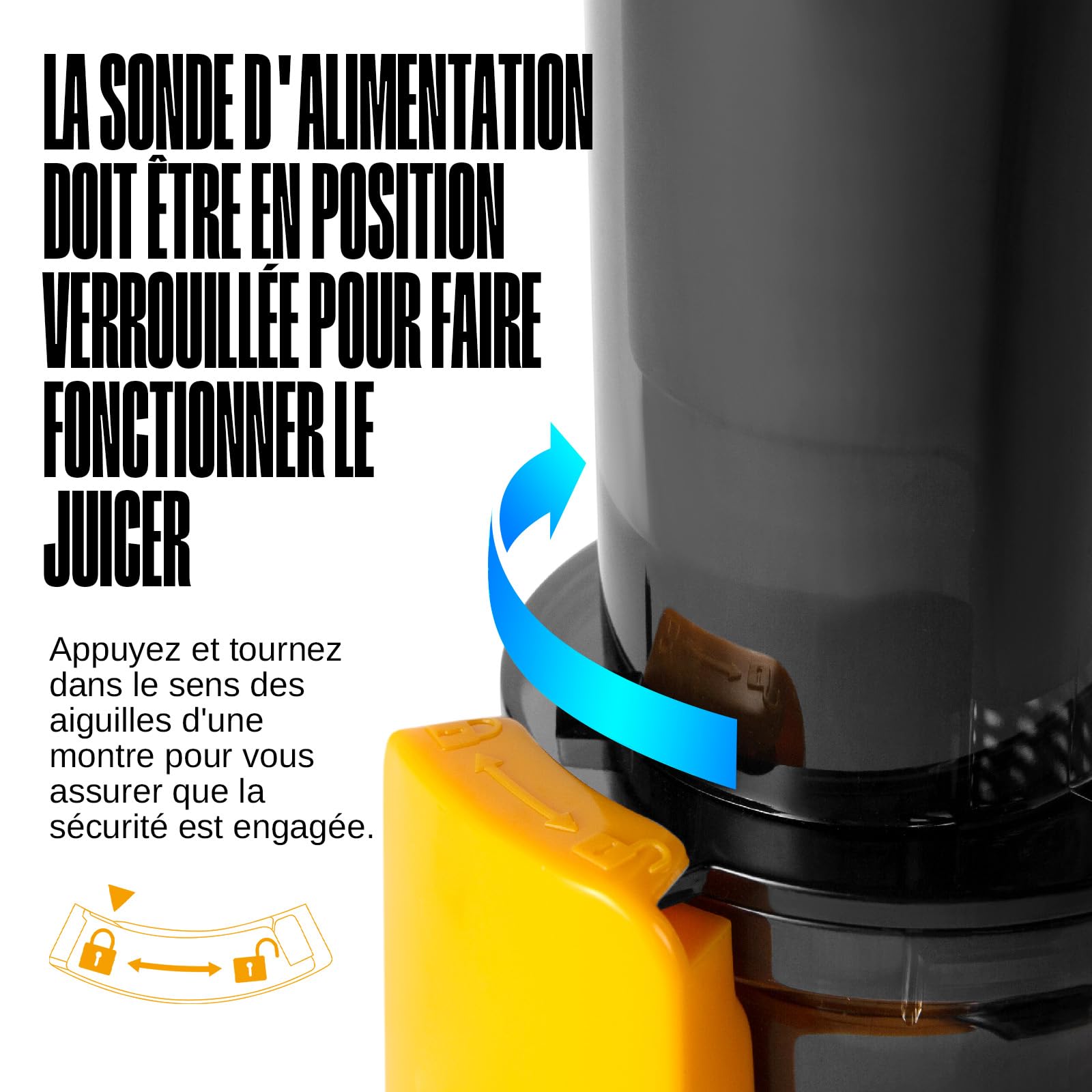 Ventray Extracteur de Jus - Slow Juicer Pression Douce 60 Tours, Presse à froid, Fonction de Mastication Inversée, Extracteur de Jus de Fruits et Légumes Sans BPA, Facile à nettoyer, Vert Perroquet