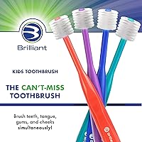 Vista 2 de Baby Buddy 360, cepillo de dientes Paso 2, Total 1, Púrpura