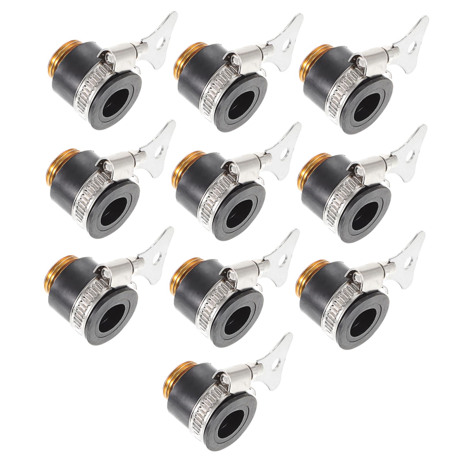 10piezas Conectores Rápidos De Agua para Grifo Unidades Adaptador De Manguera para Jardin Conector De Manguera De Conexión Rápida