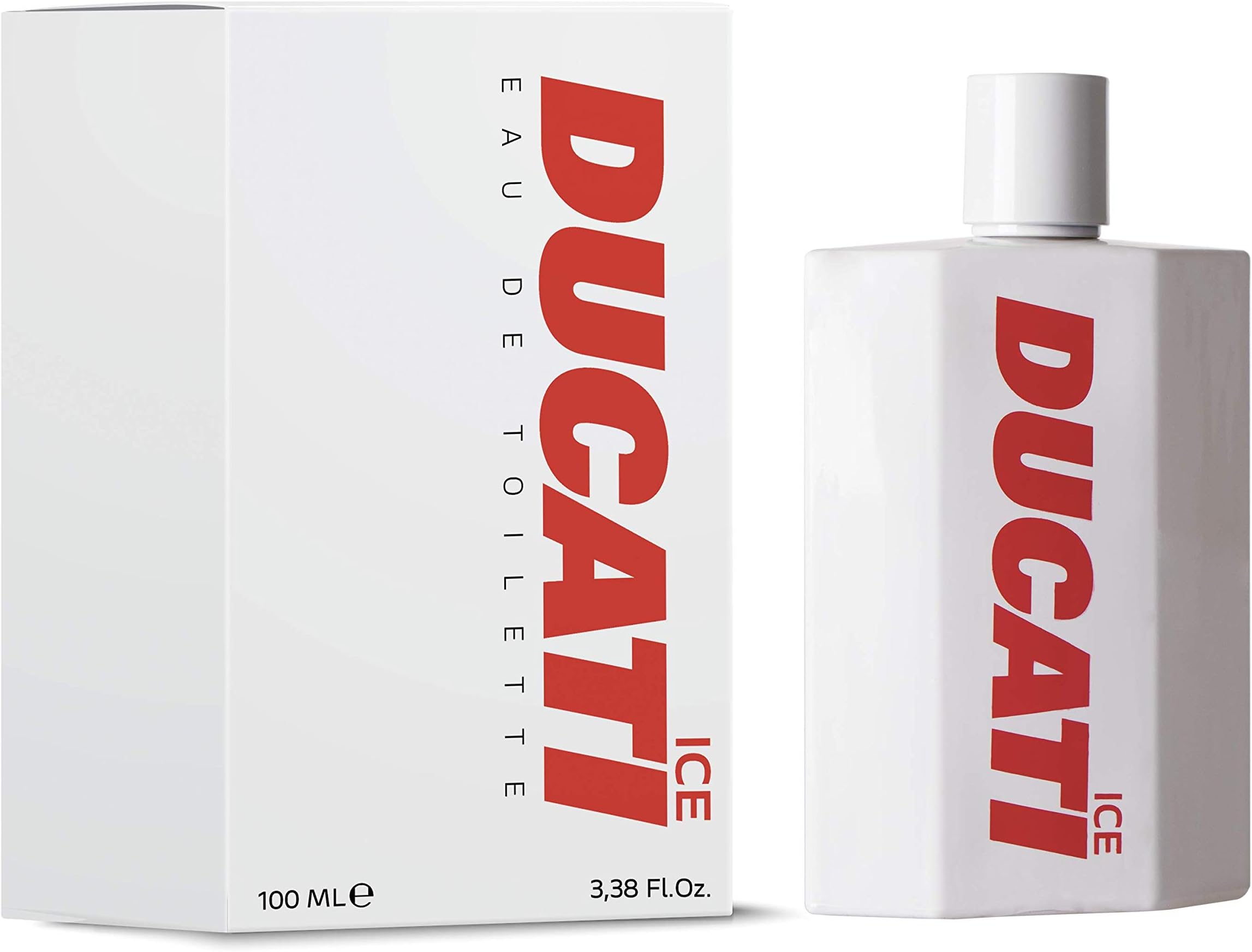 Ducati Ice by Ducati - Fragrance for Men - Woody Aromatic Scent - Opens with Tangerine, Lemon and Bergamot - Blended with Lavender and Sage - Perfect for Young-Spirited Gentleman - 3.4 oz