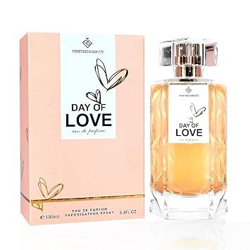 PERFUME&BEAUTY Day of Love Eau de Parfum Spray for Women,Long Lasting Fragrance, Notes of Juniper, Apricot, Apricot Tree Flower 3.4 oz Spray, Ideal Gift for Mom, Graduates