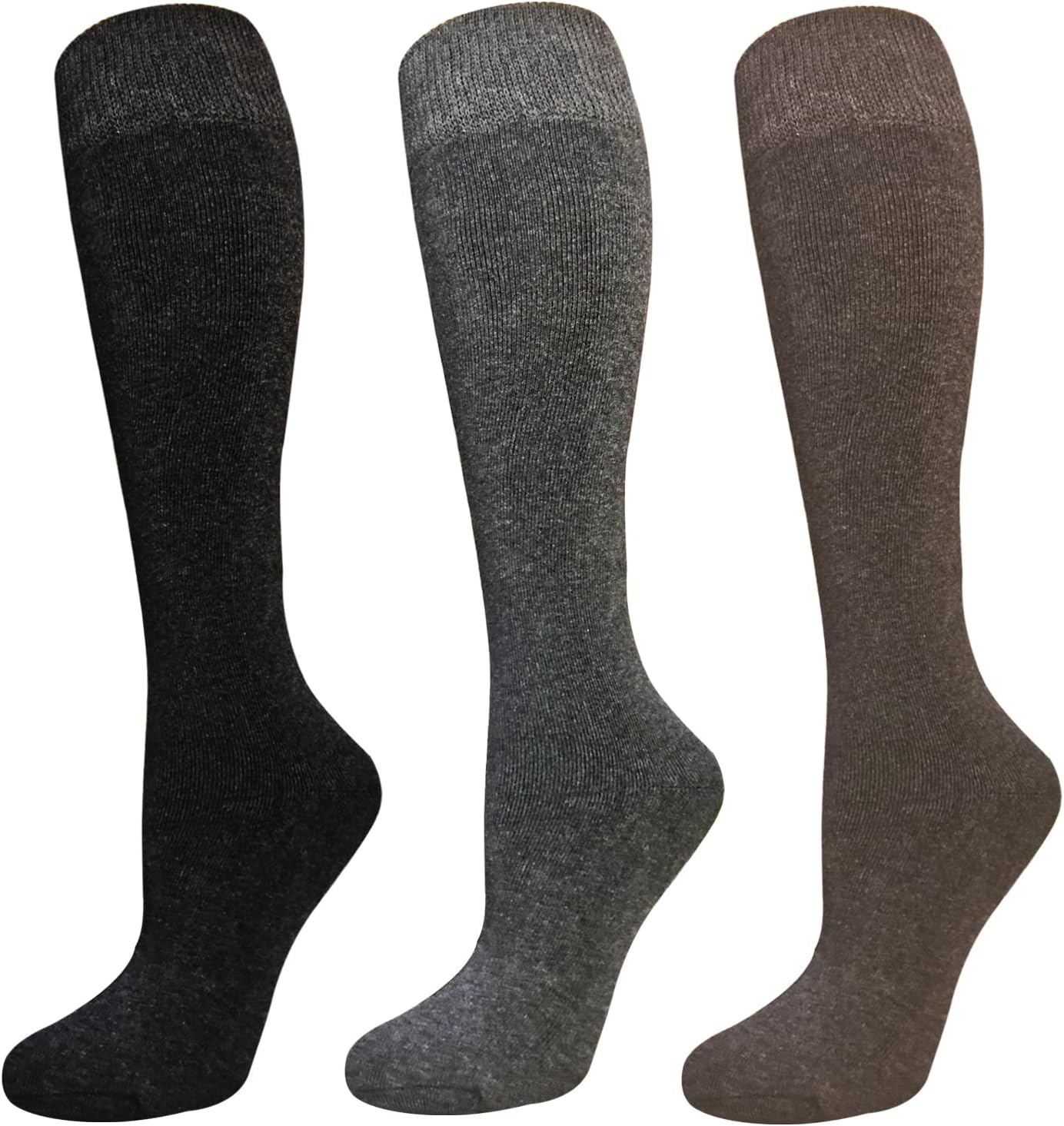 Hi Clasmix Warm Knee High Socks for Women-Thermal Cotton Socks for Hiking,Work,Winter,Gifts