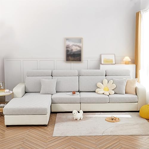Funda universal para sofá modular, fundas elásticas individuales para sofás, cojines de sofá de repuesto en forma de L, funda de asiento para sofás,