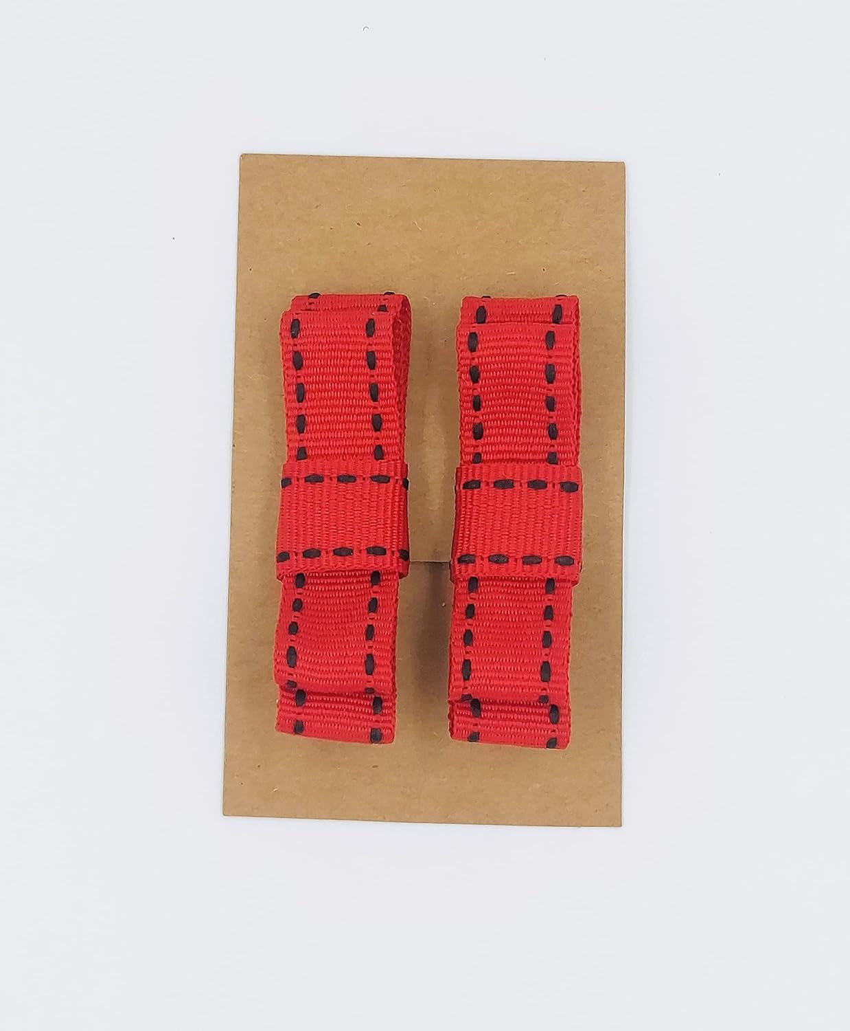 Buy TinyShiny_Stitched Ribbon Mini Hair Clips Set , Adorable hair