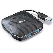 TP-Link UH400 Hub USB 3.0-4 in 1, 4 Porte, Sdoppiatore, Multipresa Portatile, 4 Indicatori LED, Design con Cavo Pieghevole, Ultra Compatto, Adattatore per Windows, Mac OS X, Linux