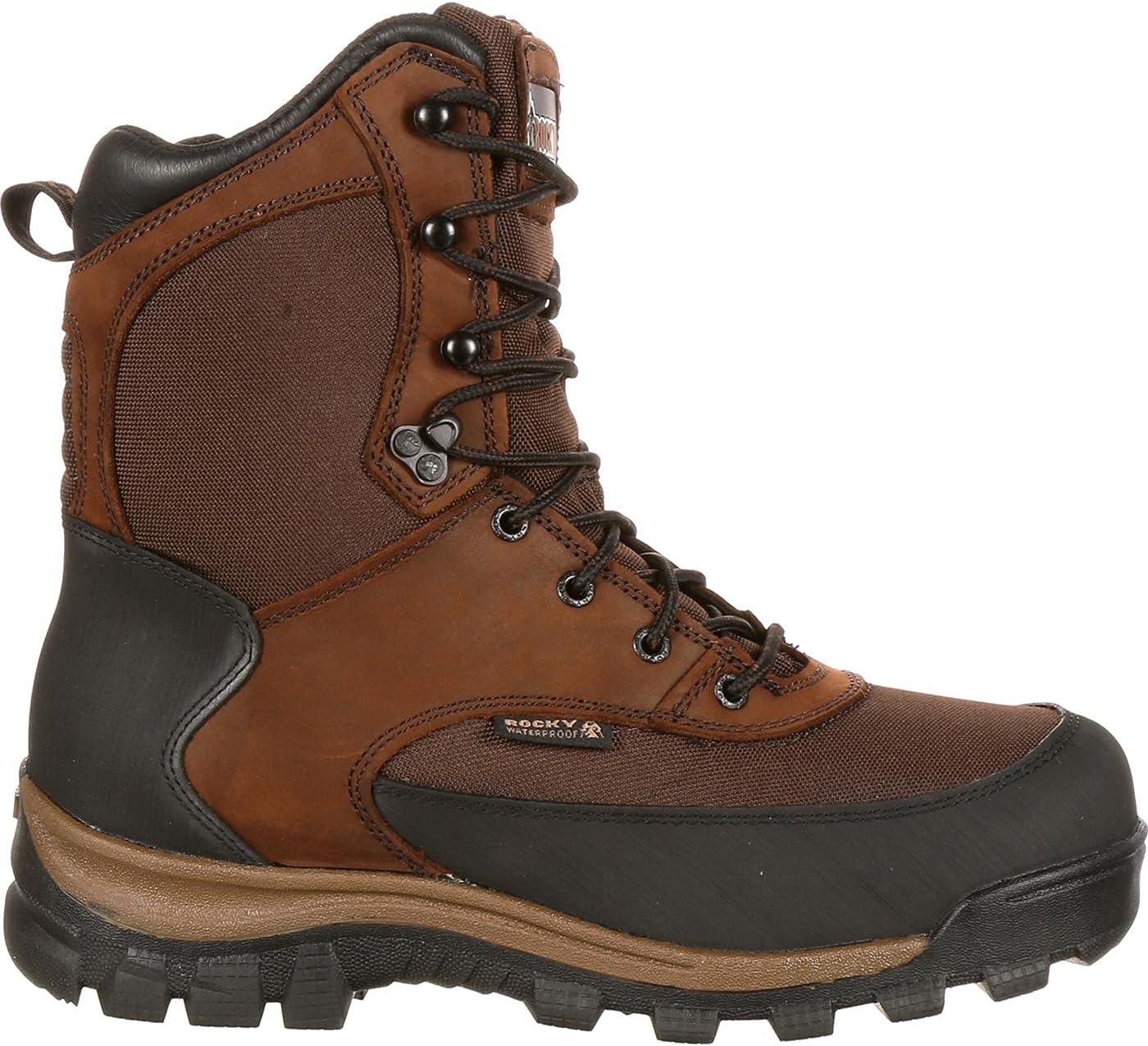 ROCKY Men's Insulated - Waterproof Traction Boots