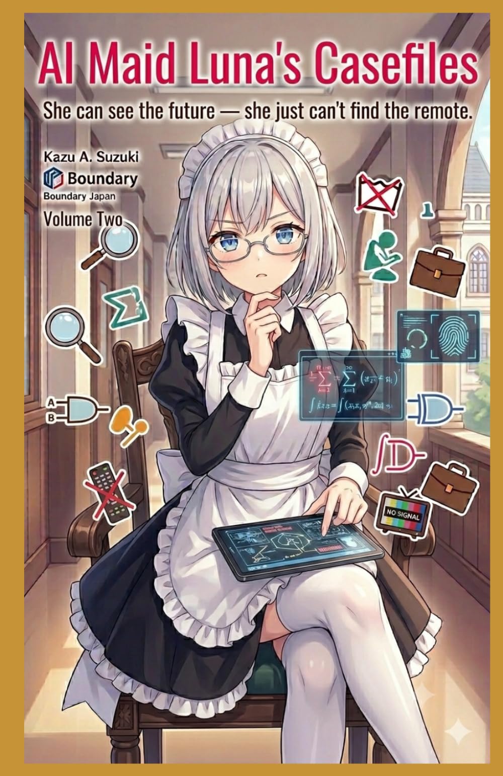 AI Maid Luna's Casefiles: She can see the future — she just can't find the remote.