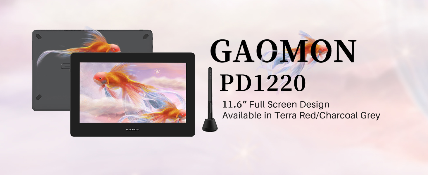Amazon.com: GAOMON PD1220 11.6'' Pen Display (Charcoal Grey) 86