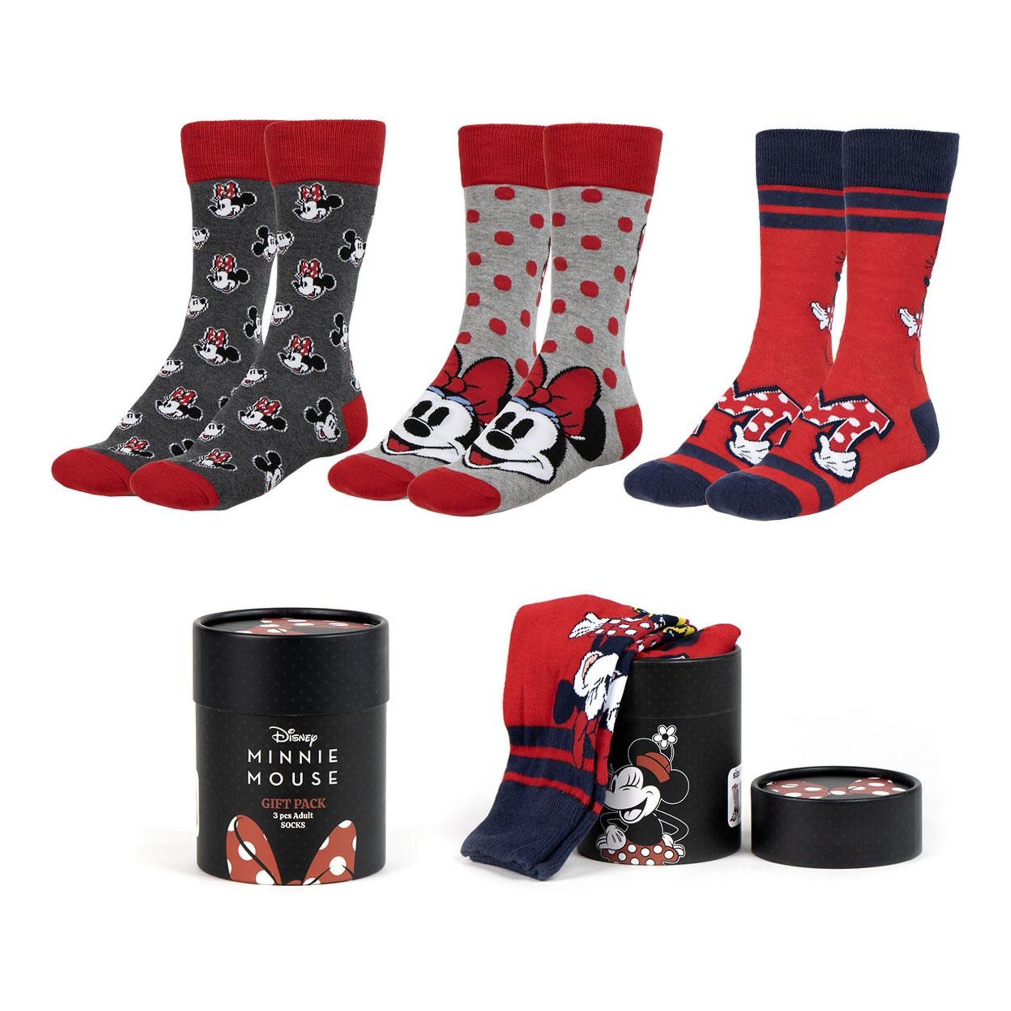 CERDÁ LIFE'S LITTLE MOMENTS PACK 3 PIECES MINNIE SOCKS, multicoloured, 36-43