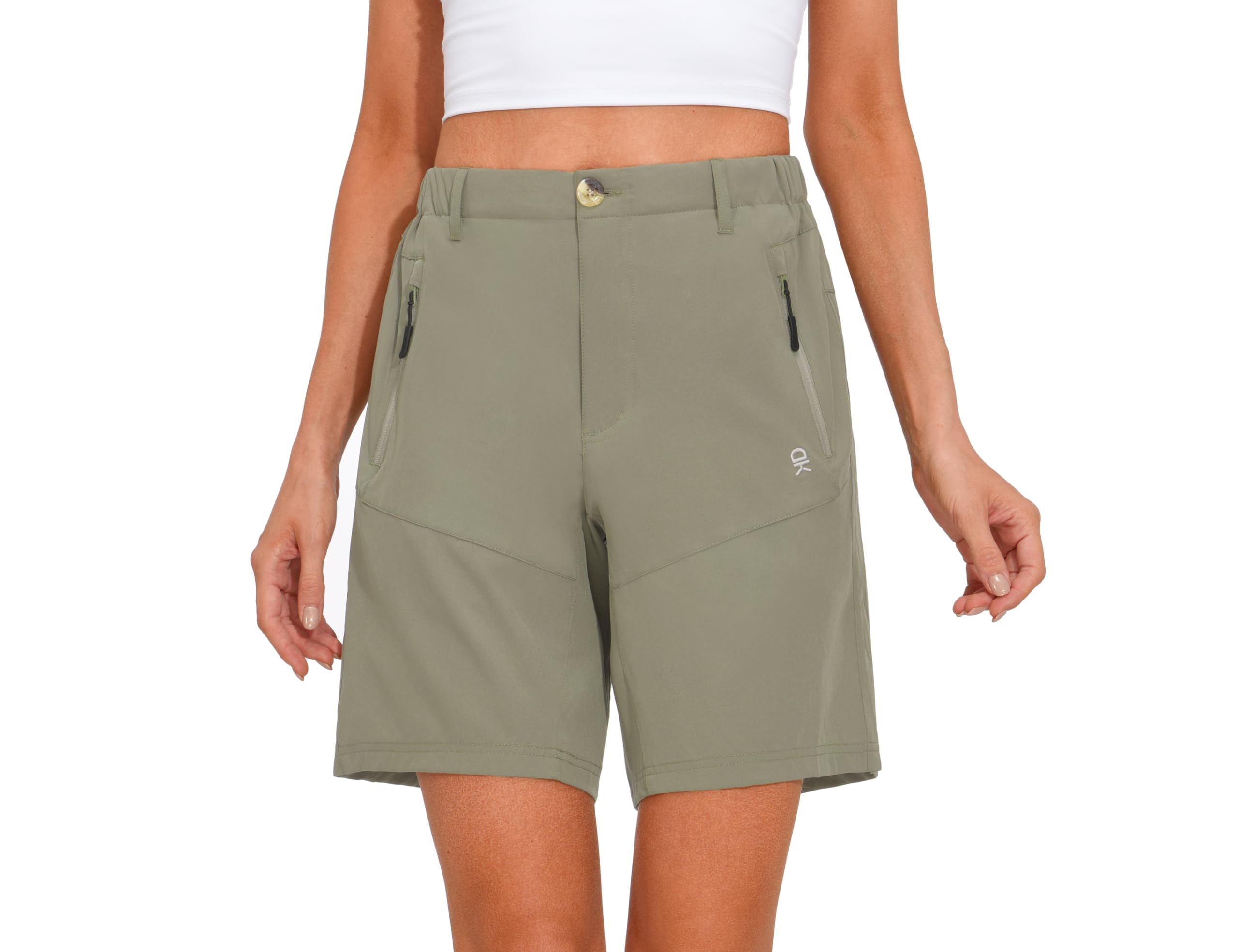 Little Donkey Andy Damen Leichte Schnelltrocknend Cargo Shorts Bermuda Stretch Kurze Hose für Wandern,Camping,Reisen,Golf