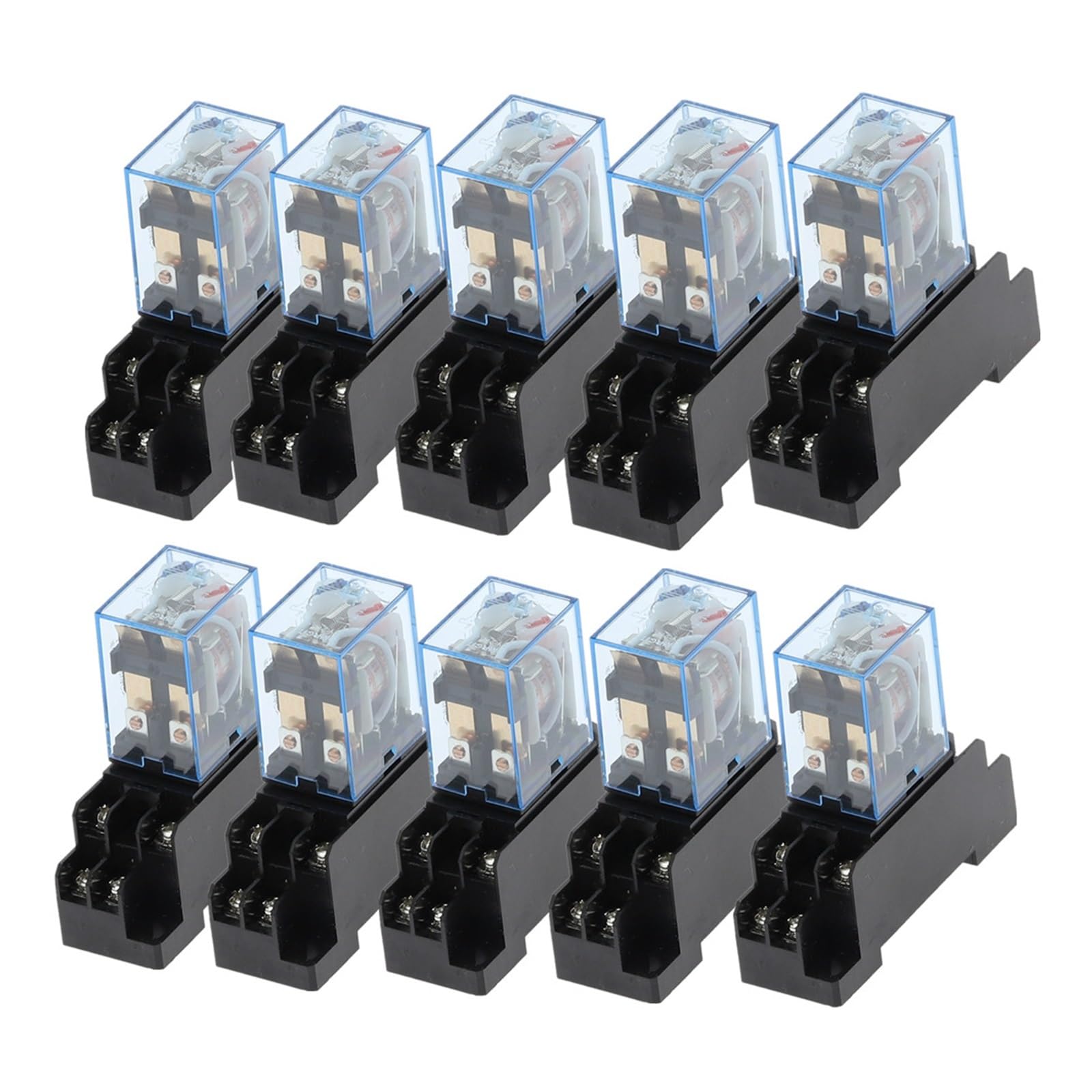 Relais de puissance LY2NJ 24V DC avec base pour vos circuits automatiques