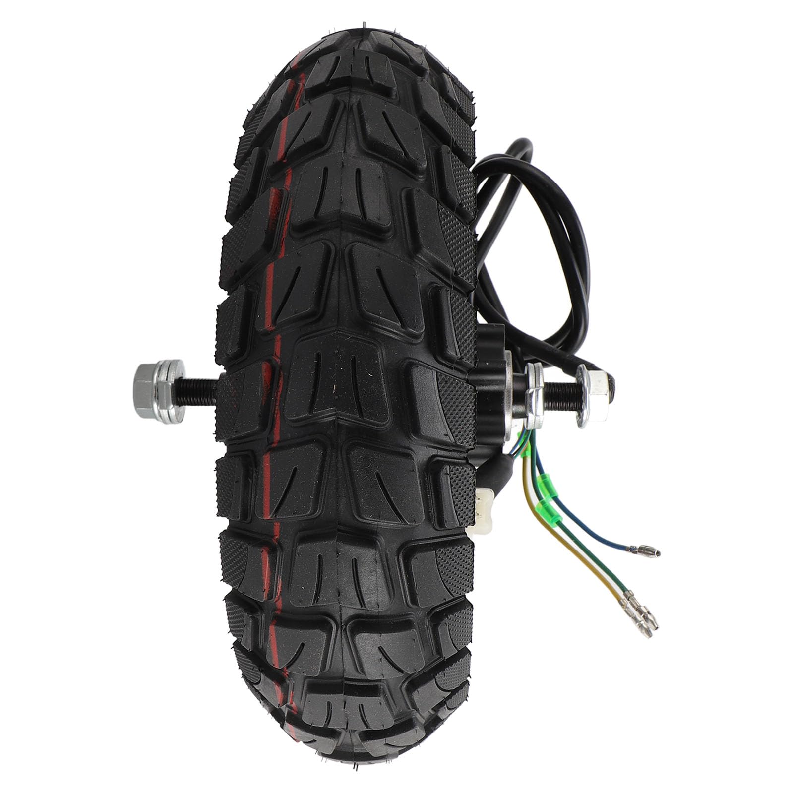 Motore del Mozzo per Kugoo M4 M4PRO, 48V 800W Pneumatico per Ruota Motrice Posteriore in Gomma Motore per Ruote Motrici