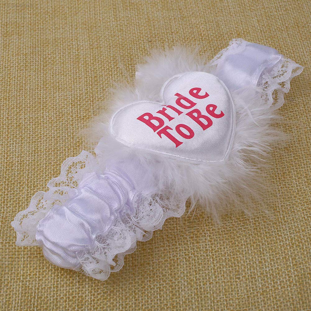 D962 Sweet Bride to be Garters Party Hen Party Supplies Bridal Team Partner-image-36