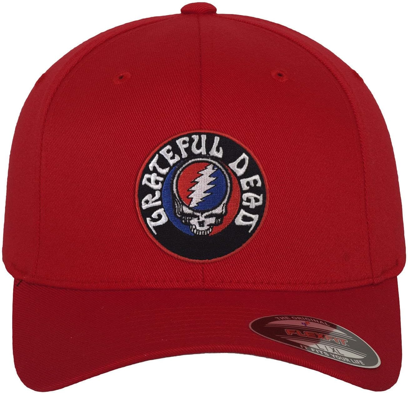 Grateful Dead Officially Licensed Patch Flexfit Baseball Cap