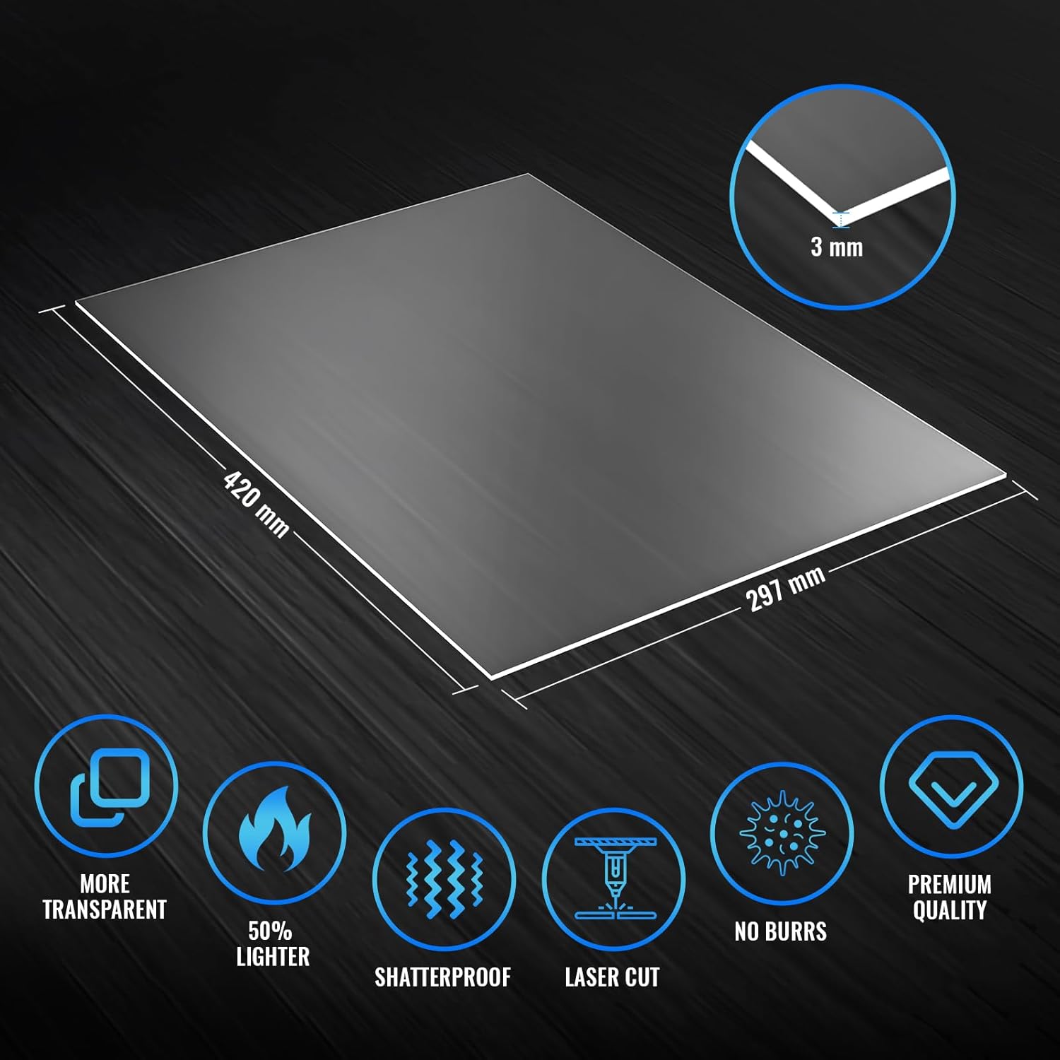 Akrilüveg lap felhasználási lehetőségei