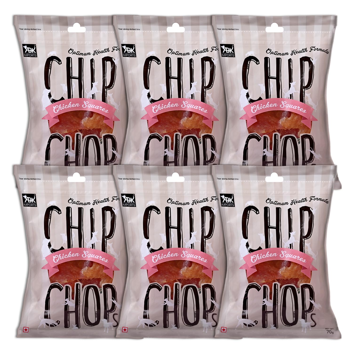 Chip Chops Dog Treat, Multi-Pack (Chicken Squares (Pack of 6)) (B0BVRGN295) Amazon Price History, Amazon Price Tracker