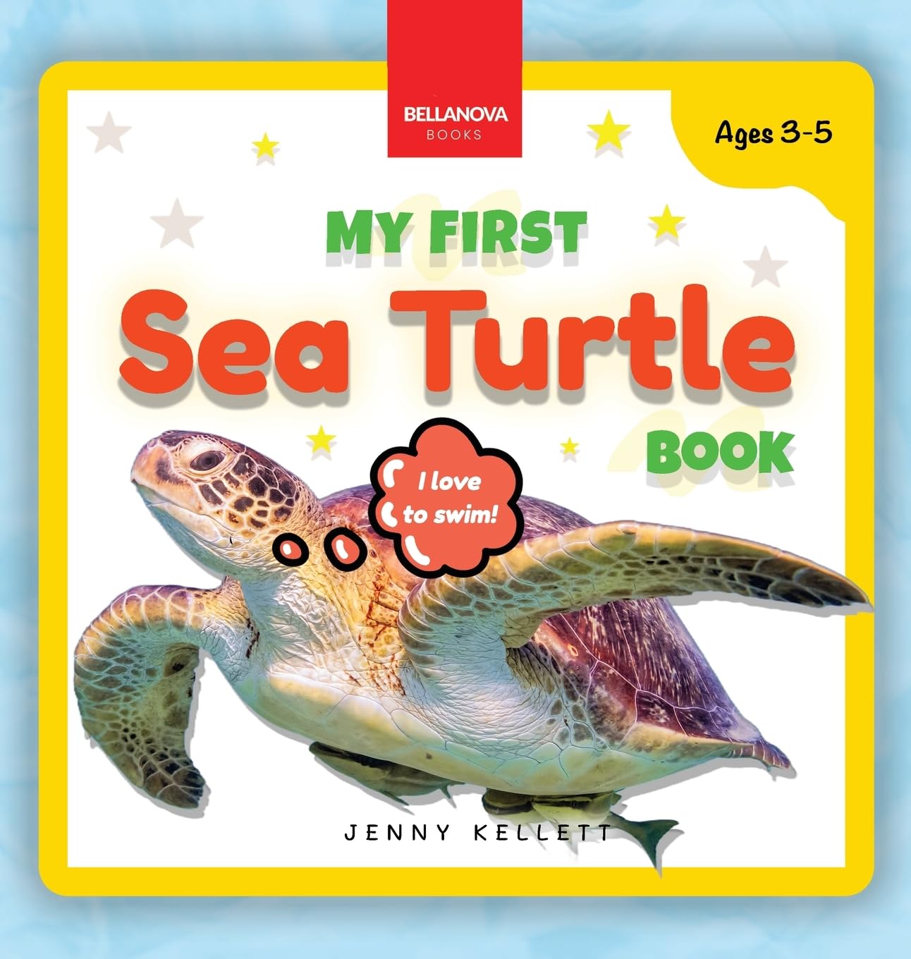 My First Sea Turtle Book: Fun Facts and Activities About Sea Turtles for Kids 3-5 (Early Wildlife Readers)
