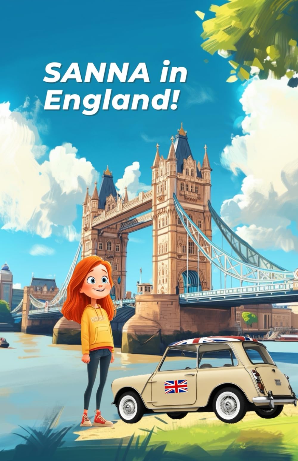 SANNA: The creative coloring and activity book for children aged 8 and up