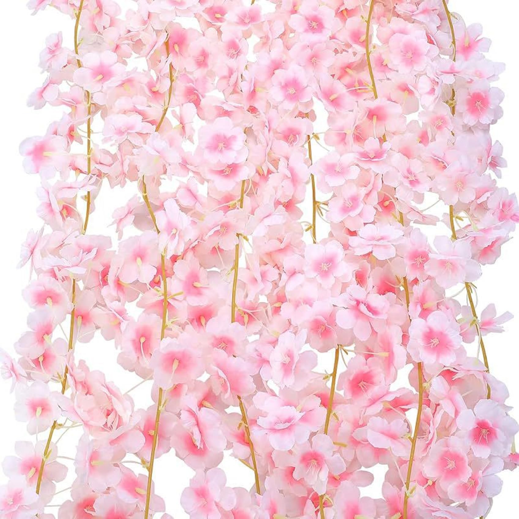 Guirlande de fleurs de cerisier artificielle sans entretien pour fêtes