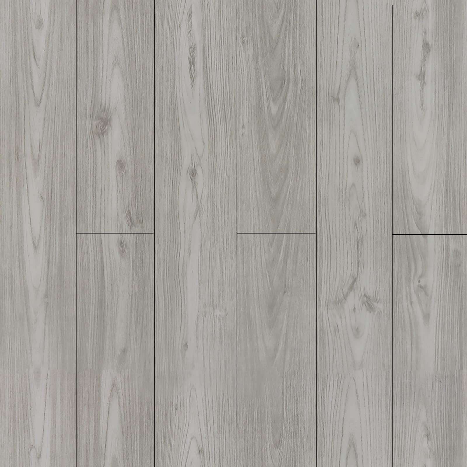 Timeet Self Adhesive Floor Tile Vinyl Flooring Grey Wood Effect 15X90cm 12pcs Peel and Stick Tile Sticker Laminate Flooring Wooden Flooring for Kitchen Living Room and Bathroom Floor Planks