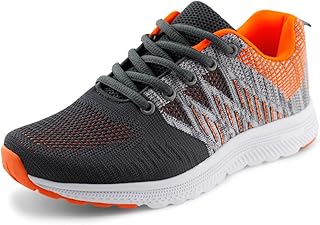 Jabasic Women Casual Breathable Running Sneakers Lightweight Tennis Shoes