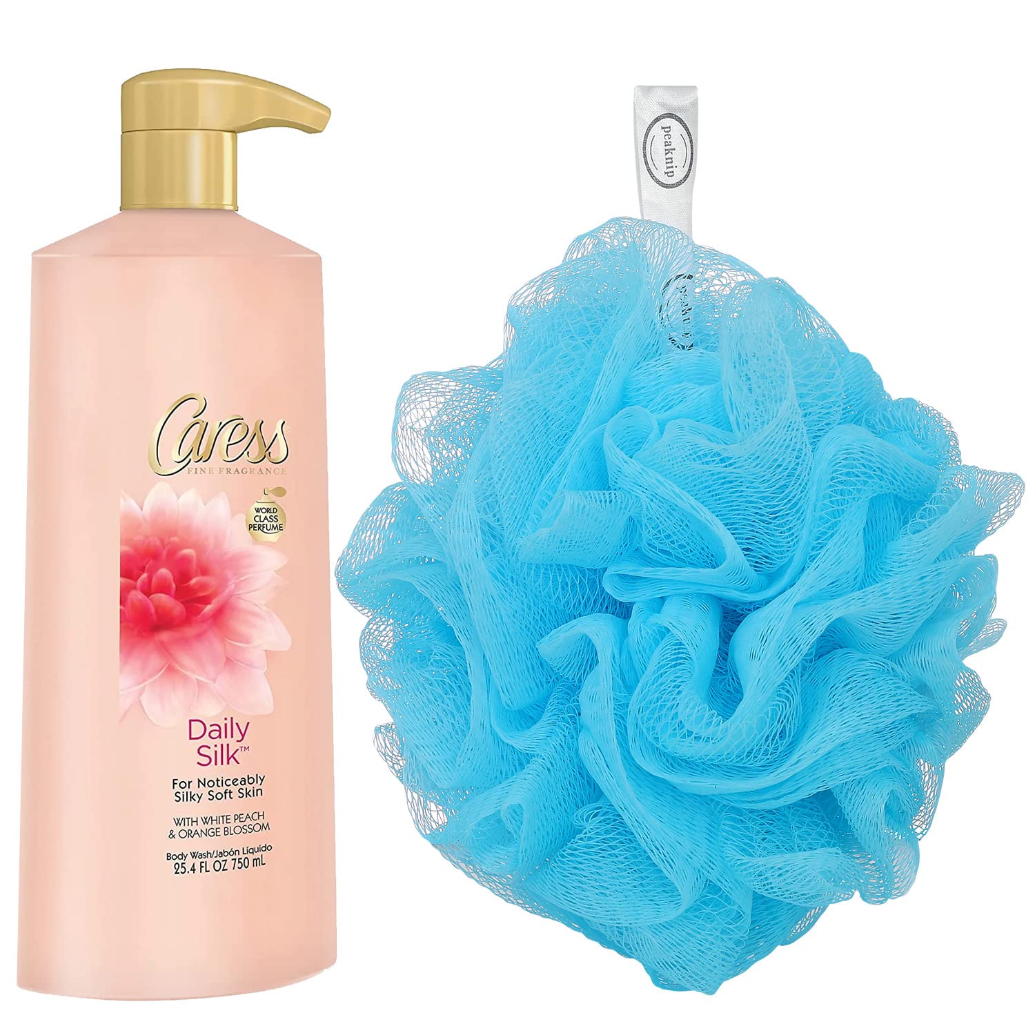 Caress Daily Silk Body Wash 25.4 oz. with Pump for