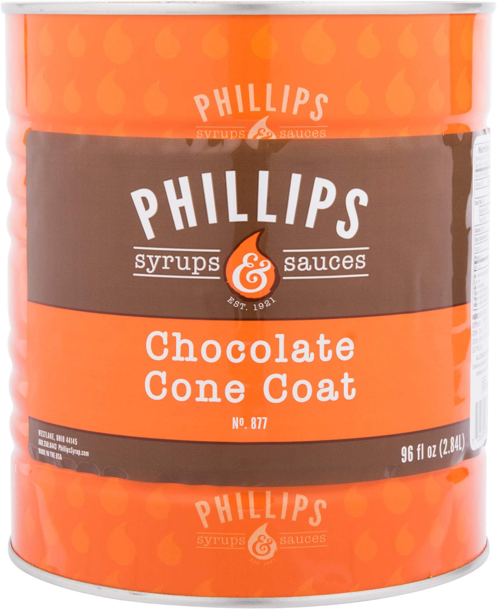 Chocolate Ice Cream Shell Dip - #10 Can By Tabletop King