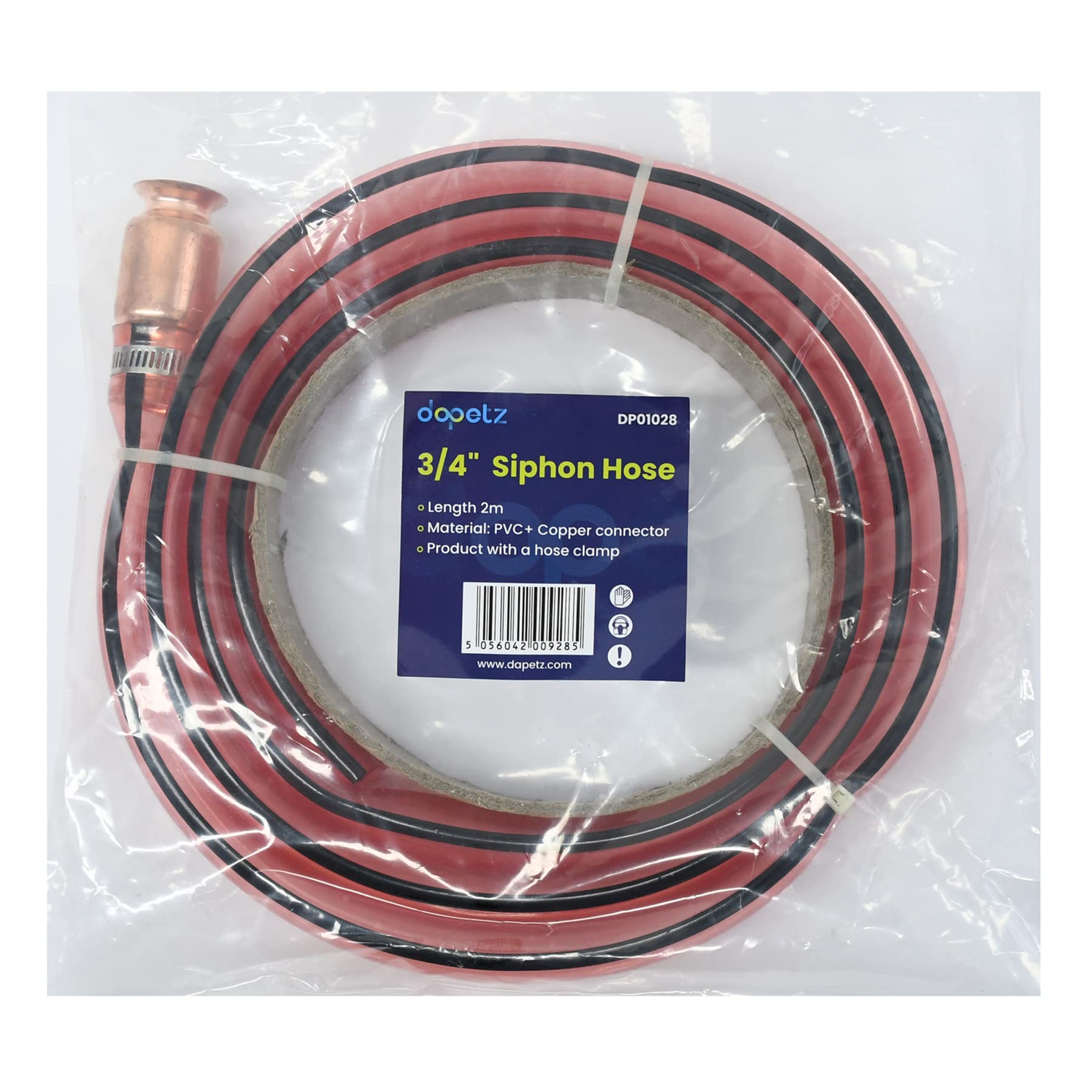 Sponsored Ad – Dapetz ® Jiggle Siphon Syphon Liquid Transfer Pump 2m 22mm Dia Paint Fuel Solvent Water No Need to Suck Tube, Continuous Movement Sucks Fluid Up to Tube