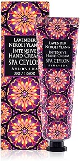 SPA CEYLONLAVENDER NEROLI YLANG Intensive Hand Cream | Travel Size Moisturising Hand Cream | Vegan | 30g
