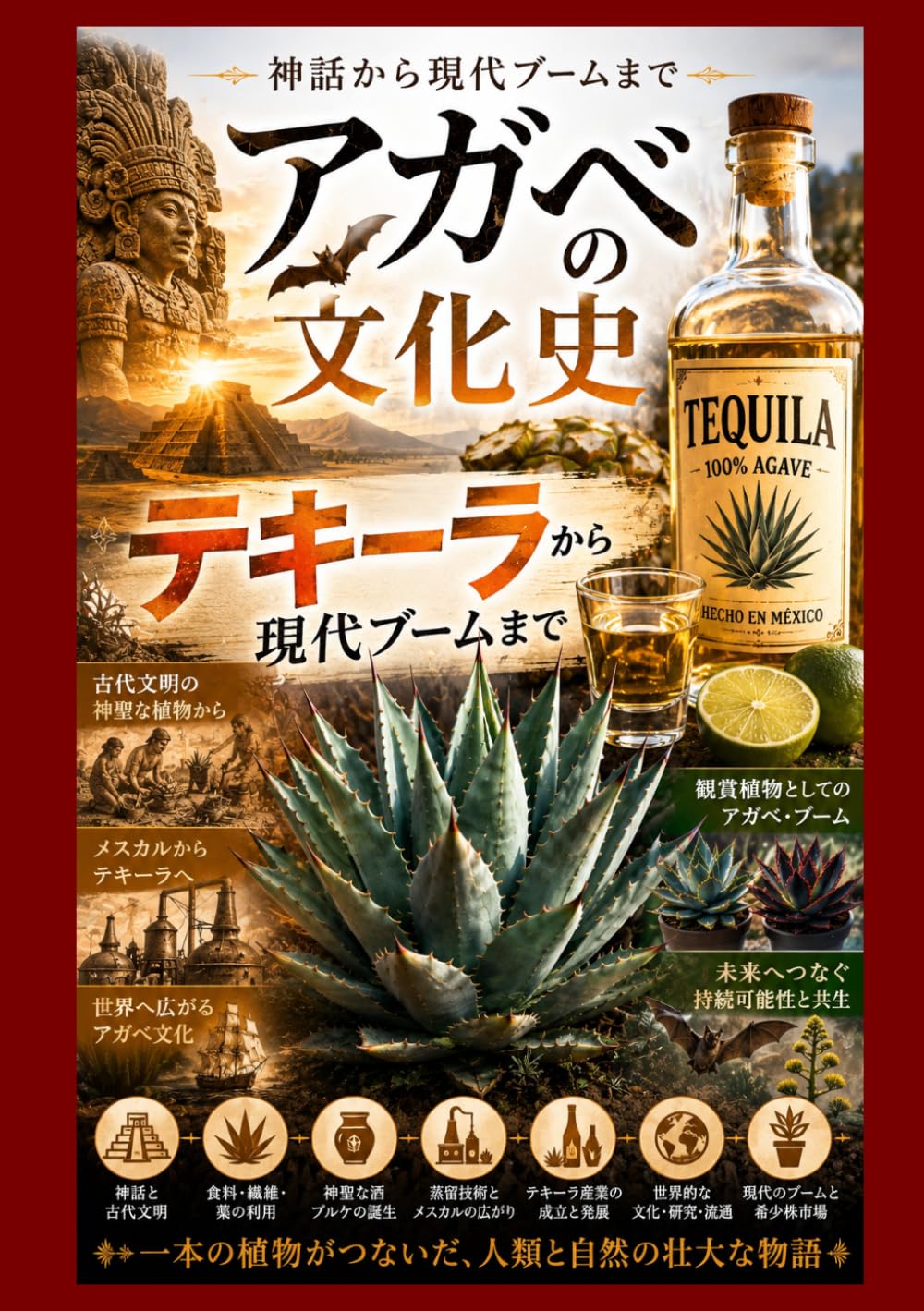 アガベの文化史：テキーラから現代ブームまで: 神聖な酒ブルケの誕生 (やさしい園芸(多肉植物))