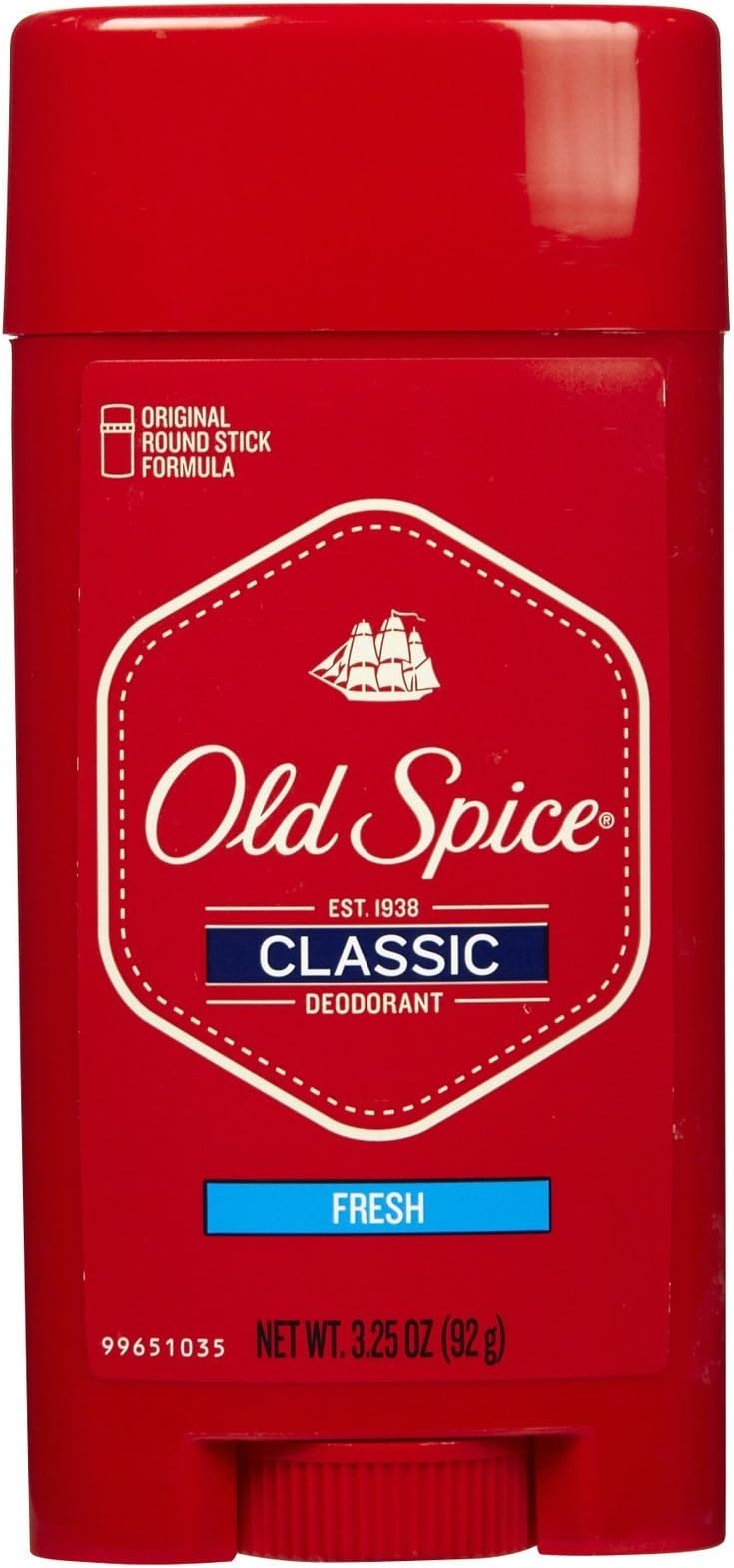 Old Spice Classic Stick Deodorant, Fresh - 3.25 oz