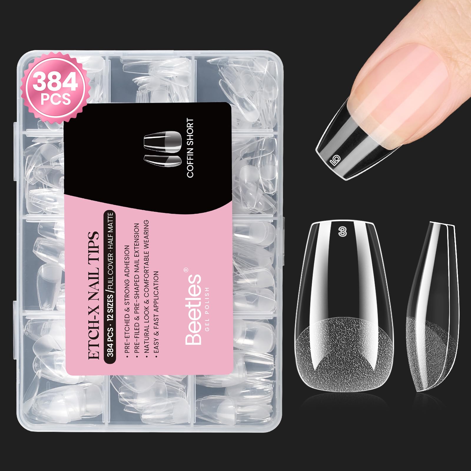 Beetles Gel Nail Glue Kit - Extend & Decorate Nails -12