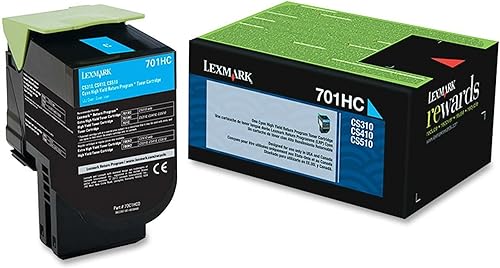 Miniatura 2 de Lexmark, Cartucho de tóner LEX70C1HC0, 70C1H, 1 cada uno