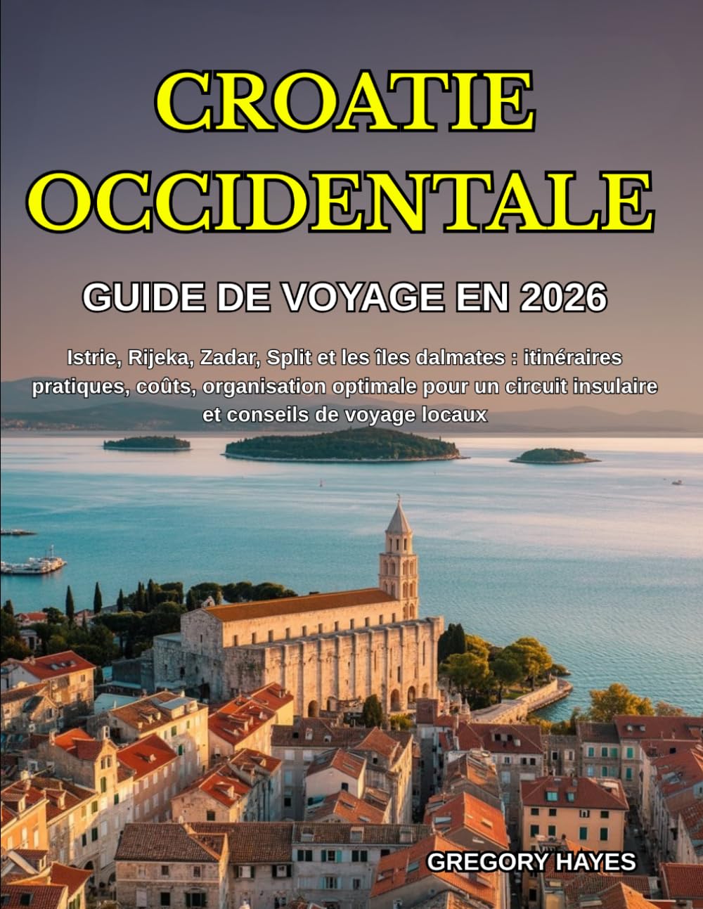 GUIDE DE VOYAGE EN CROATIE OCCIDENTALE 2026: Istrie, Rijeka, Zadar, Split et les îles dalmates : itinéraires pratiques, coûts, organisation optimale ... insulaire et conseils de voyage locaux