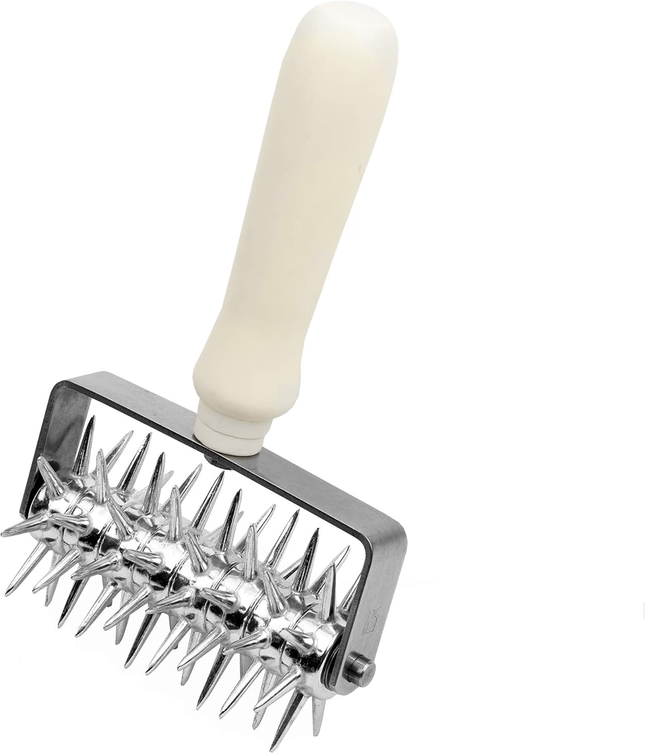 O'Creme Commercial Dough Roller Docker 4-3/4 Inch Wide with Plastic Handle