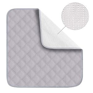 Adult Incontinence Bed Pads Washable Soft Bed Wetting Protection Pad Super Absorbent Waterproof Sheet and Mattress Protector Reusable