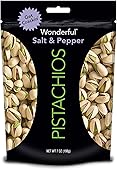 Wonderful Pistachios, Salt and Pepper Flavored, 7 Ounce Resealable Pouch