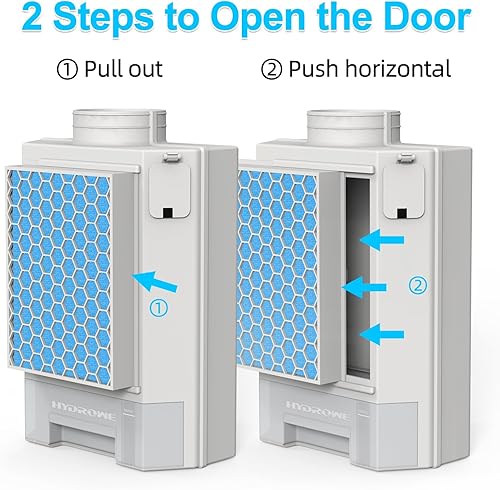Miniatura 5 de Kit de ventilación para secadora interior con sistema de filtración de 3 etapas, malla de acero inoxidable + filtros de poliéster lavables para