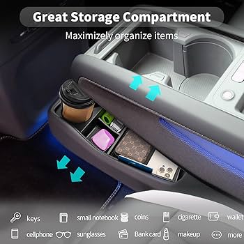 Amazon.com: CDEFG for 2024 Kia EV9 Center Console Organizer