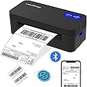 Bluetooth Thermal Label Printer for Mac, Windows, Phone, Tablet, Wireless 4x6 Shipping Label Printer for Shipping Packages, Support USPS, Ebay, Amazon, Pirate Ship