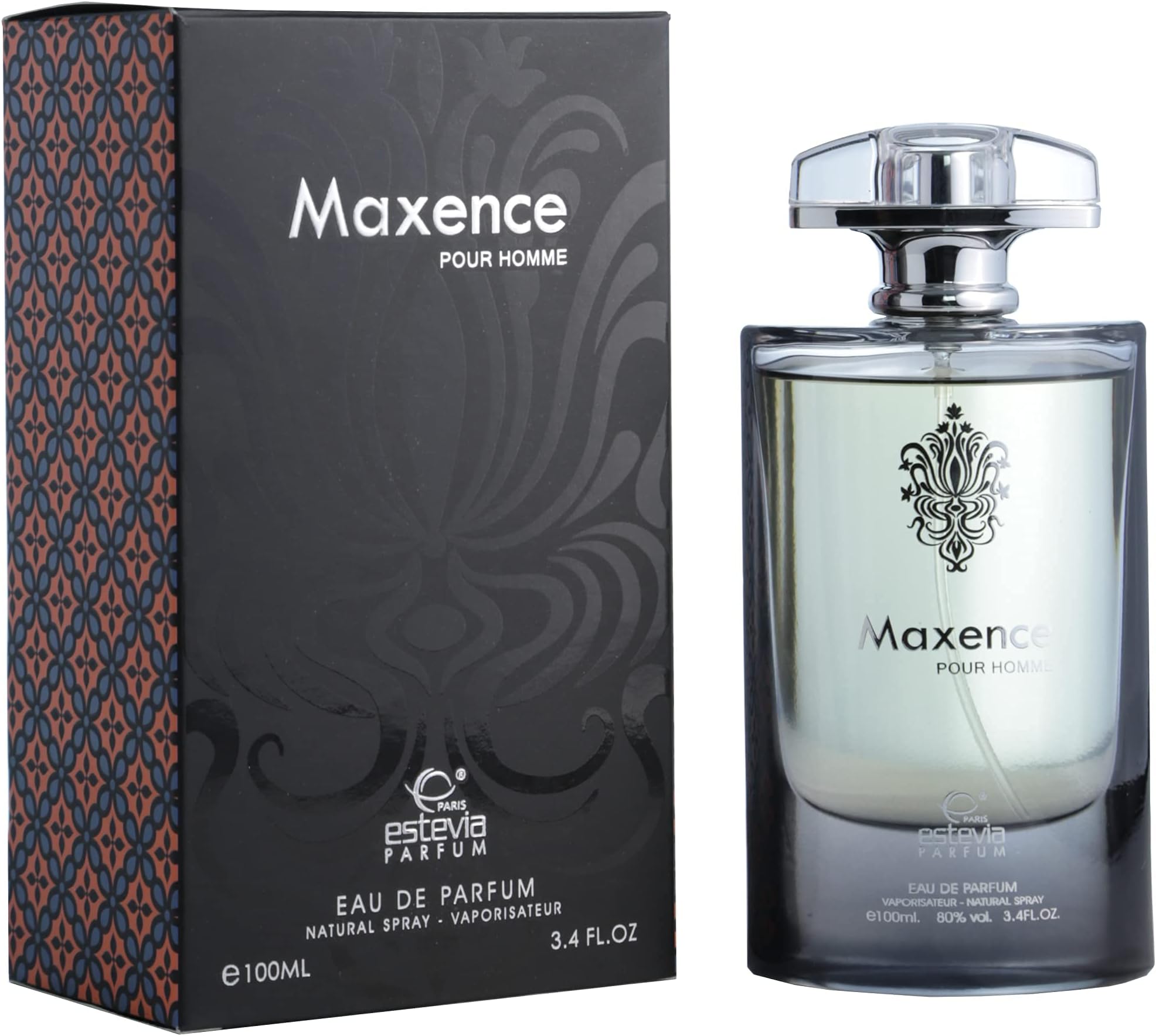 Maxence Homme Long Lasting Spray for Men Citrus Medium Fragrance Scent Eau de Parfum 100 ML Body Spray Odour Protection Perfume for Men