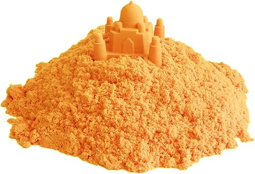 BEMYWJ Arena de juego para niños, arena mágica de 4.4 lbs, 4 colores, arena potente, arena de algodón, la arena sensorial original moldeable,