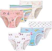 Algopix Similar Product 15 - Naivete Little Girls Cotton Underwear