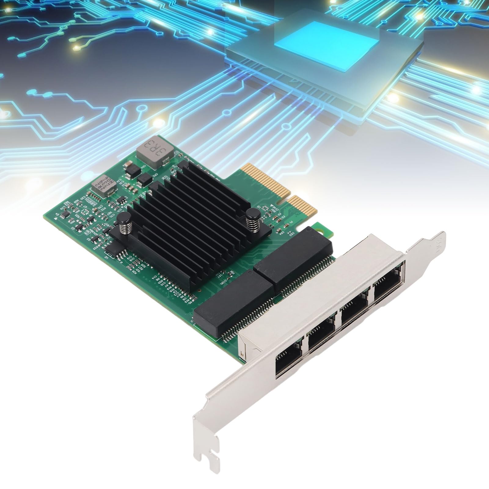 PCIe X4-Gigabit-Netzwerkkarte mit Stabiler Leistung für Desktop-PC-Workstation-Server