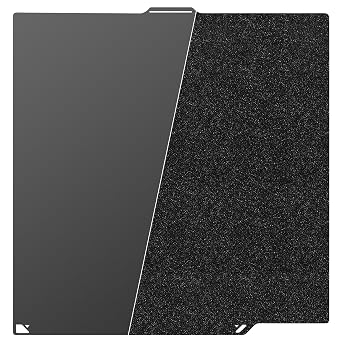 Centauri Carbon PEI Build Plate for Elegoo Centauri 260x271mm, 3D Printer Double-Sided Textured and Smooth Platform Surface Sheet Platform Platform Flexible Removable Heated Bed 3D Printed Platform